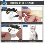 Leather Personalized Breakaway Cat Collar - Image 7