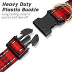 Reflective Dog Collar for Large Dogs, Cute Boho Adjustable Heavy-Duty Nylon - Image 4