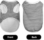 3 Pcs Cat Shirts Solid Color Dog Clothes Summer Sleeveless Stripe Pet T Shirts - Image 4