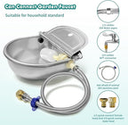 Automatic Water Dispenser for Dogs, Automatic Horse Waterer Bowl - Image 2