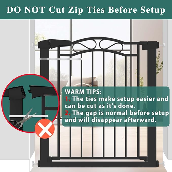 Fairy Baby 48.9"-51.5" Extra Wide Baby Gate - Image 9