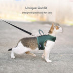 Kitty Harness and Leash for Walking Escape Proof Breathable Mesh Fabric - Image 7