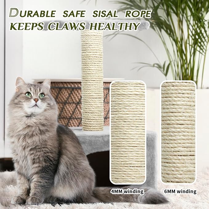 White Sisal Rope 1/4 Inch by 49-Feet - Image 6