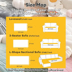 FUNNY FUZZY Pet Couch Covers for Sofa, Flannel Dog Couch Cover for Dogs Washable - Image 4