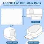 Cat Pads 25 ct Super Absorbent Pet Pee Pads Compatible - Image 4