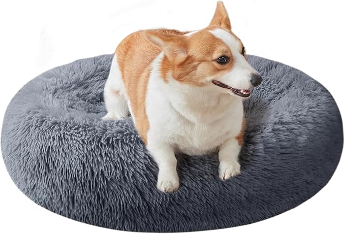 Nisrada Dog Bed for Small Medium Large Dogs, 24 inch Calming Dogs Bed, - Image 8