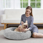MIXJOY Orthopedic Dog Bed Comfortable Donut Cuddler Round Pet Beds Ultra Soft - Image 7