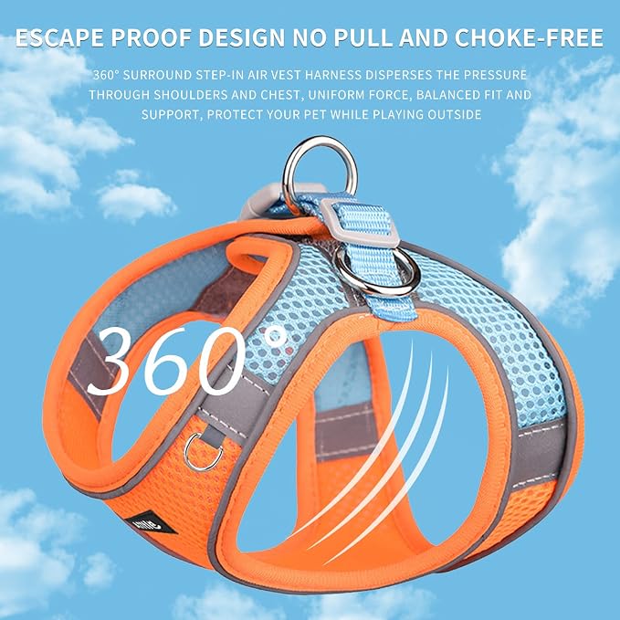 AIITLE Easy Walk Dog Harness and Leash Set - Image 9