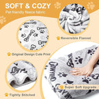 Dog Blankets for Large Dogs Upgraded, Dog Cat Flannel Blankets Washable - Image 4