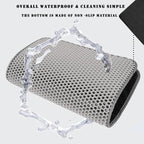 HCY&WLD Cat Litter Mat, 45x26 Inch Extra Large&Long Double Layer Cat Litter Box - Image 6