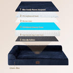 EHEYCIGA XXL Dog Bed Memory Foam, Orthopedic Giant Dog Bed Jumbo - Image 5