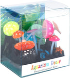 Uniclife Glowing Effect Artificial Mushroom Aquarium Plant Decor Ornament - Image 6