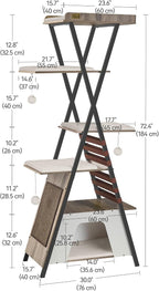 FourFurPets 72.4" Cat Tree, Modern Cat Tower - Image 5