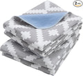 OUTCREATOR® Washable Bed Pads 34" x 36", Incontinence Mattress Protector by OUTCREATOR