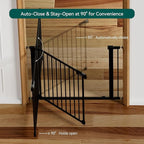 BABELIO Baby Gate for Doorways and Stairs, 31-36" Pet Gate - Image 5