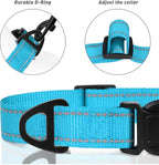 TagME Dog Collars, Adjustable Reflective Nylon Pet Collar - Image 3