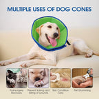 Dog Cone Collar After Surgery for Medium Dogs, Adjustable Soft Recovery Cone - Image 5