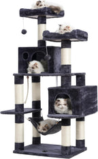 Hey-brother Large Multi-Level Cat Tree Condo Furniture by Hey-brother