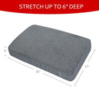 Dog Bed Covers 2 Pack Soft Plush Replacement Washable, Waterproof Pet Bed Liner - Image 6