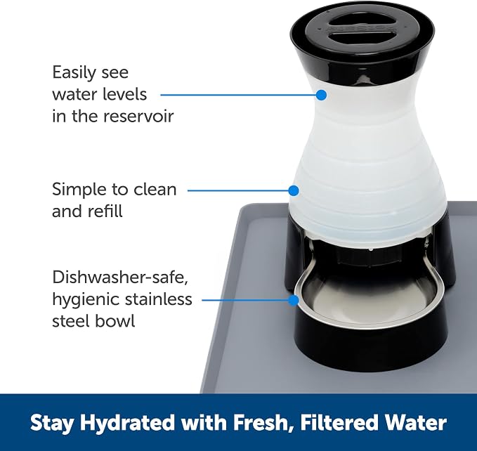 PetSafe Healthy Pet Water Station-Small, 64 oz Capacity-Gravity Pet Water - Image 2