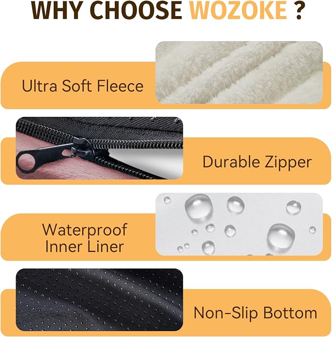 Orthopedic Washable Large Dog Bed: Cooling Dog Bed - Image 6