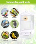 Hamiledyi Automatic Bird Feeder 2 Pcs No Mess Bird Cage Feeder Seed Food - Image 8