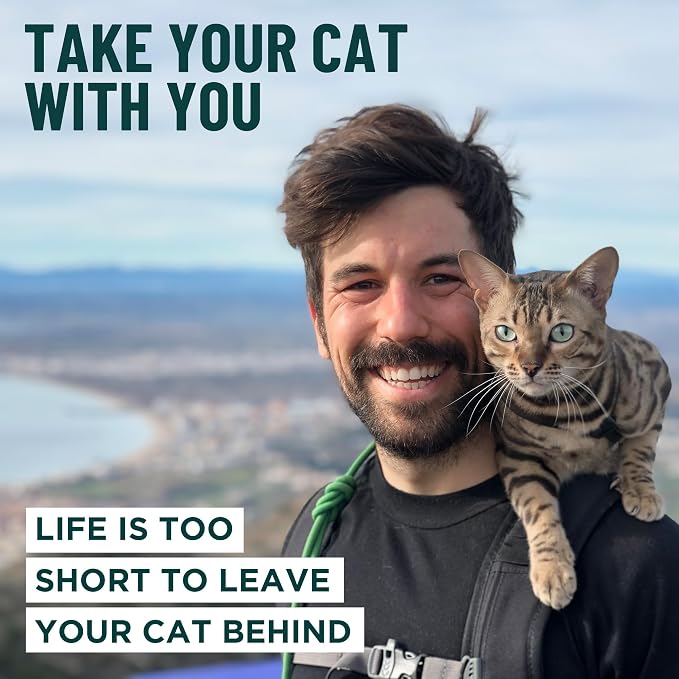 Houdini™ Escape Proof Cat Harness and Leash Set by OutdoorBengal – Orange - Image 9