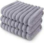 LINENLUX 1 Pack 3 Soft Dog Blanket Washable Warm Fleece Cat Blankets by LINENLUX