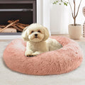 JOLLYVOGUE Calming Dog Bed Medium Size Dog, Anti-Anxiety Donut Medium Pet Bed by JOLLYVOGUE