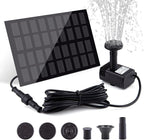 Solar Fountain Pump for Bird Bath, by LAWOHO