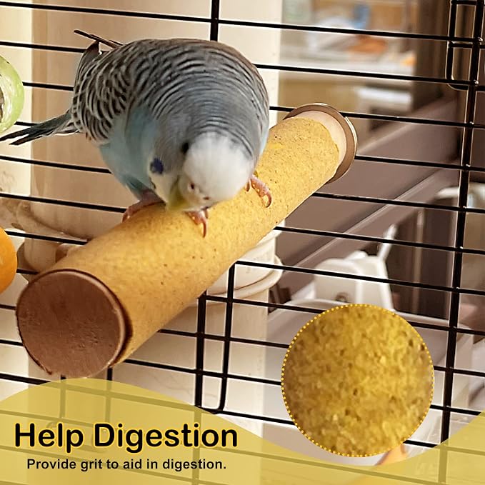 S&X 24-Pack Sand Perch Covers for Parakeets Canaries Finches & Other Small Birds - Image 4