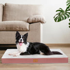 Sunheir Orthopedic Dog Bed for Extra Large Dogs, Waterproof Deluxe Plush Dog - Image 5