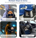 Lekebobor Extra Large Cat Backpack Carrier Expandable Pet Carrier Backpack - Image 7