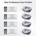 INVENHO Dog Bed Medium Size, Orthopedic Warming Soft Calming Sleeping Durable - Image 5