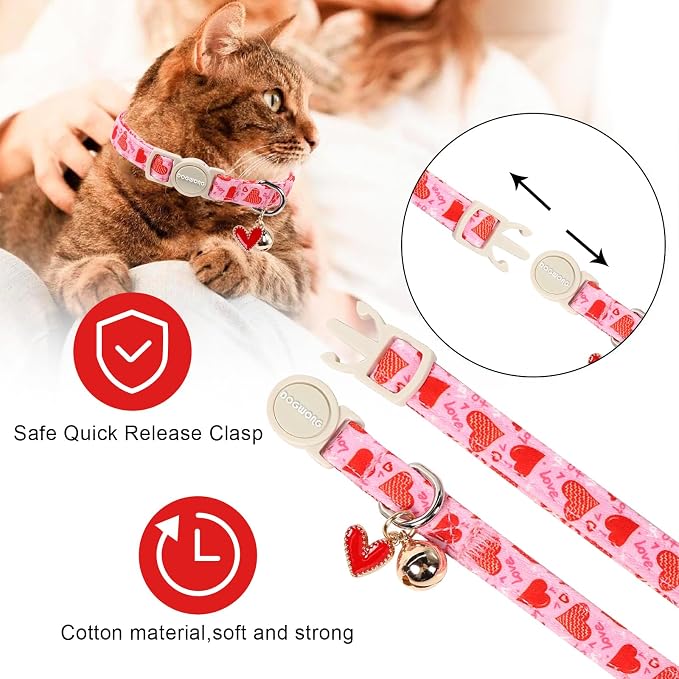 2 Pack Cat Collars Breakaway - Image 3