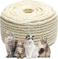 White Sisal Rope 1/4 Inch by 32-Feet by Juomid