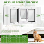 Aluminum Frame Cat Door for Window - Image 2