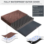 MIHIKK Waterproof Dog Bed Medium Size Dog Orthopedic Dog Beds - Image 3