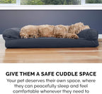 Furhaven Orthopedic Dog Bed for Large Dogs w/ Removable Bolsters & Washable - Image 10
