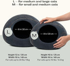 MEOWFIA Cat Cave – Premium Felt Cat Bed - Image 2