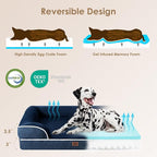 EHEYCIGA Orthopedic Dog Beds for Extra Large Dogs, Waterproof Memory Foam XL - Image 2