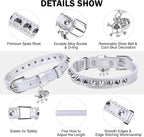Leather Cat Collars for Boy Girl Cats - Image 2