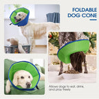 Dog Cone for Large Dogs After Surgery, Adjustable Soft Recovery Cone Collar for - Image 6