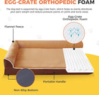 Dog Bed Large Sized Dogs, Orthopedic Dog Bed - Image 2