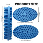 Dog Grooming Brush, Lilpep Pet Shampoo Bath Brush Soothing Massage Rubber Comb - Image 2