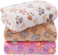 LINENLUX 1 Pack 3 Blankets Super Soft Fluffy Premium Fleece Dog Blankets by LINENLUX