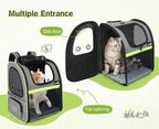 Pecute Pet Carrier Backpack, Cat Backpack Carrier, Expandable - Image 8