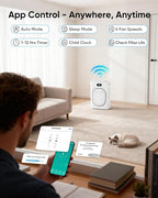 Pet Air Purifiers for Home Large Room Up to 2500 Ft², Double-Sided HEPA Air - Image 7