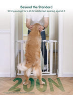 Babelio Baby Gate, 29-48 Inch Auto Close Pet Gate PressGuard P7, Easy Install - Image 3