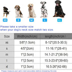 DOGWONG Easter Dog Collar, Cute Easter Colorful Plaid Pet Collar Durable - Image 6